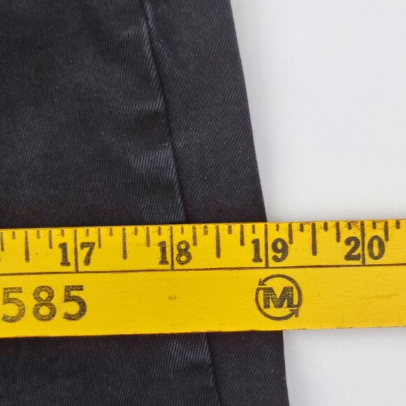 Buffalo David Bitton Faith jeans women's size W32 black min-rise skinny stretch - Picture 13 of 16